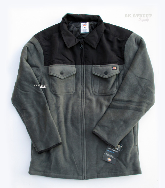 Dickies Quilted Brushed Polar Fleece Full Zip, Size M