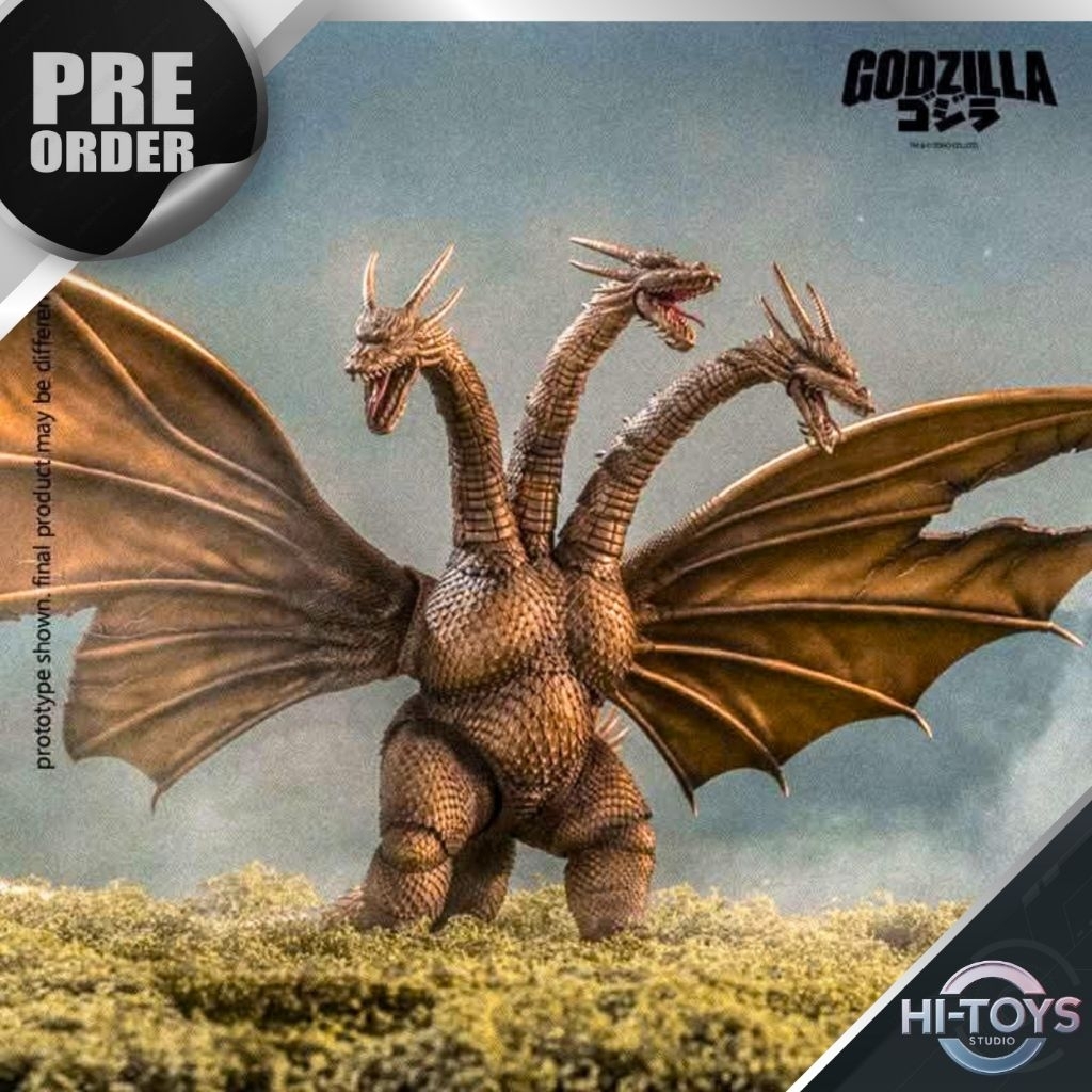 [ETA Q1-2026] PRE-ORDER - Hiya Toys - Exquisite Basic Series Godzilla vs. King Ghidorah King Ghidorah