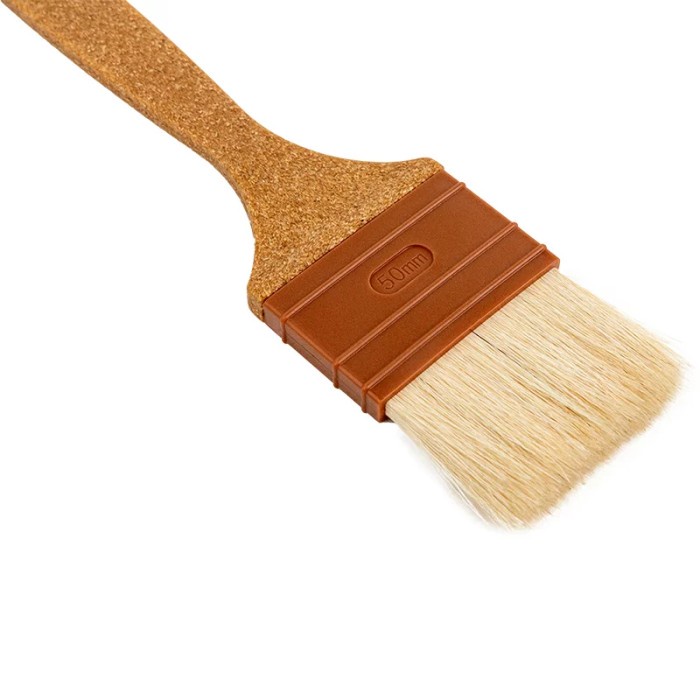 แปรงทาเนย กลาง Sanneng Wool Pastry Brush SN4043 (M) 5x 3.5 x 23.5 cm. (12-8758)