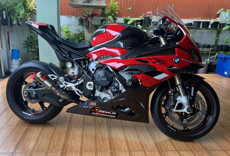 Evotech กันล้มกลาง (Crash Protection) สำหรับ S1000RR 2023+ 2025+