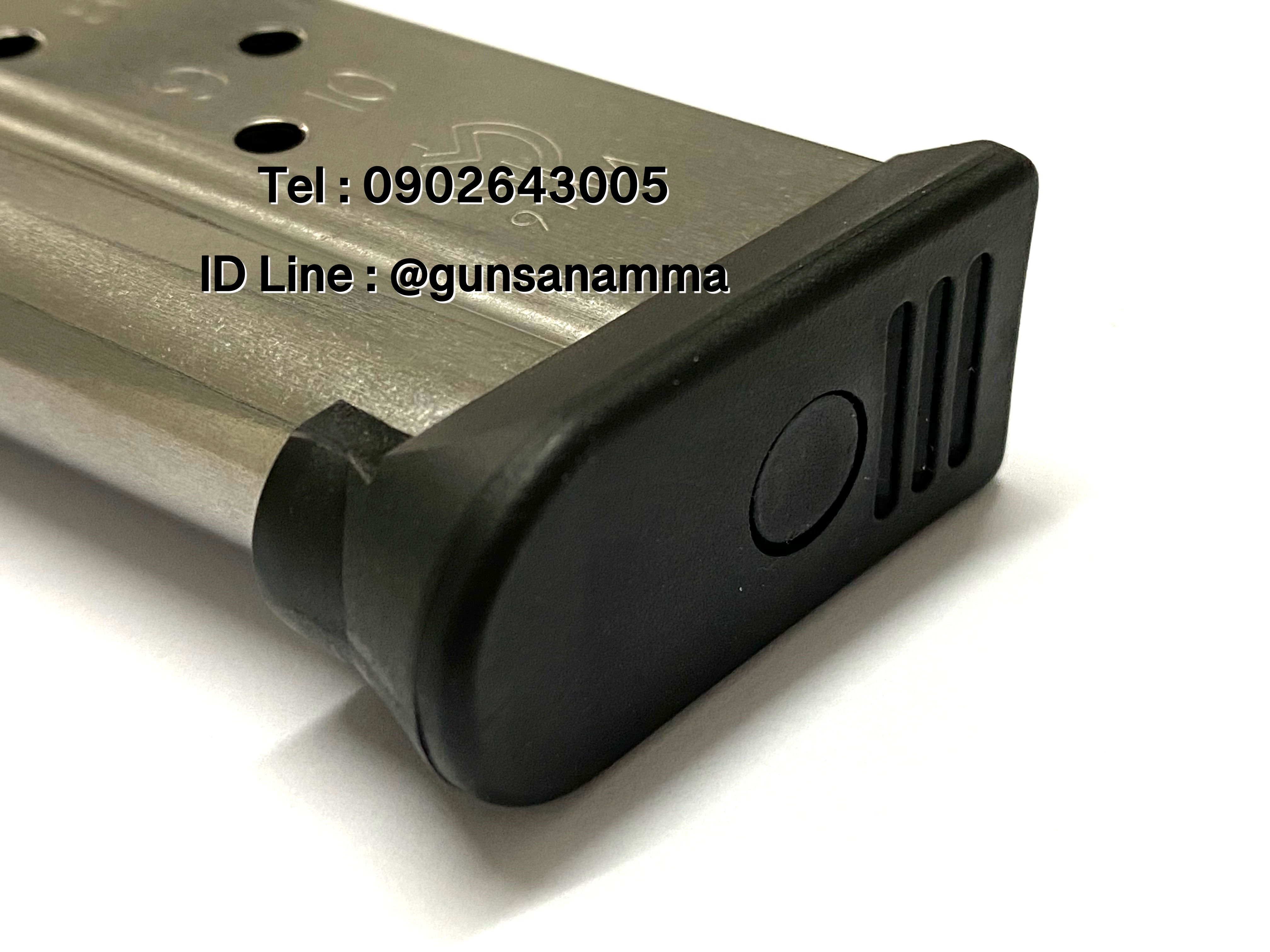 แม็กกาซีนปืน (Magazine) STAINLESS MI-1911 9มม. (10นัด)