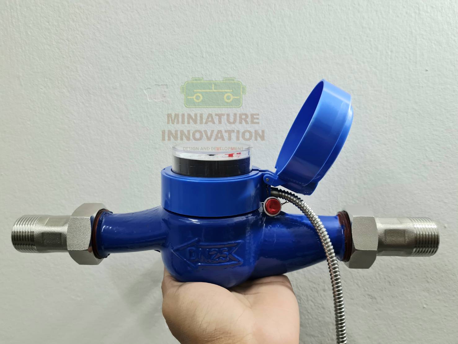 มิเตอร์วัดการใช้น้ำ RS485 Water Flow Meter RS485 MODBUS output DN15 1/2"
