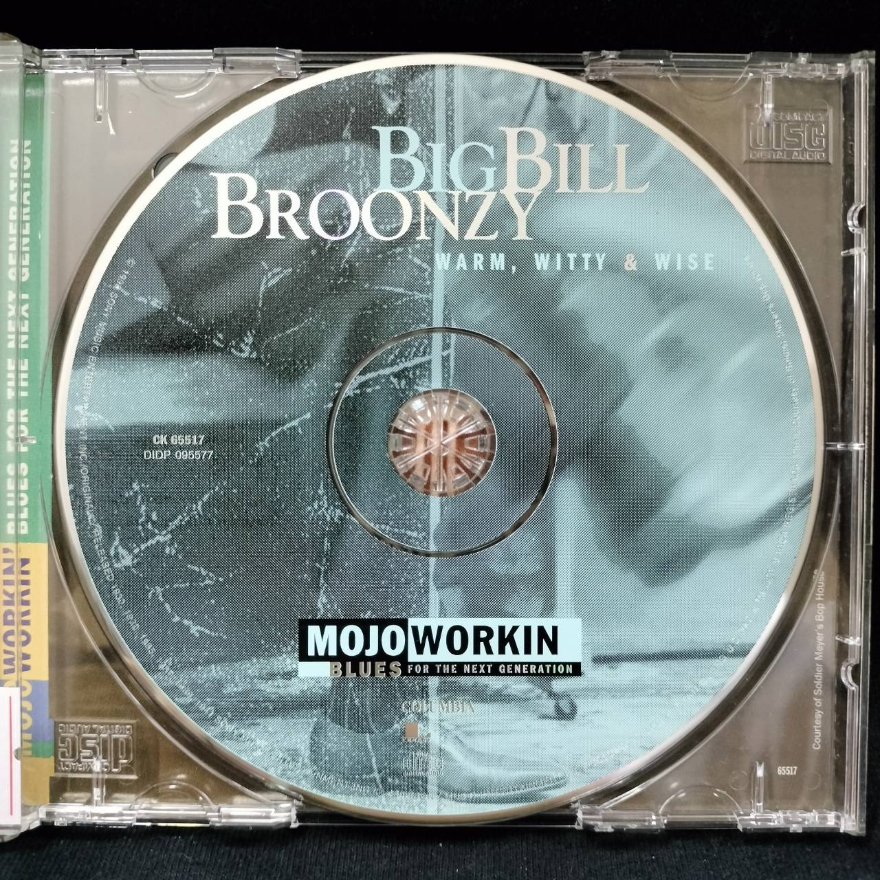 Big Bill Broonzy – Warm, Witty, And Wise / USA / ปกเจาะ / แผ่นสวย