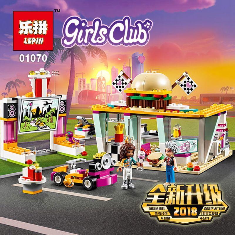 เลโก้จีน LEPIN.01070 ชุด Friends Drifting Diner Set
