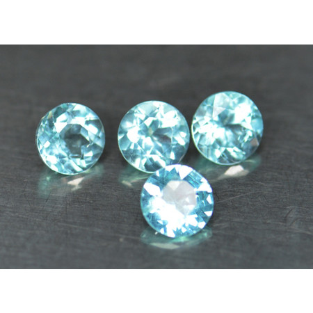 พลอยอะพาไทต์ (Apatite) 2.05 กะรัต 4 ชิ้น