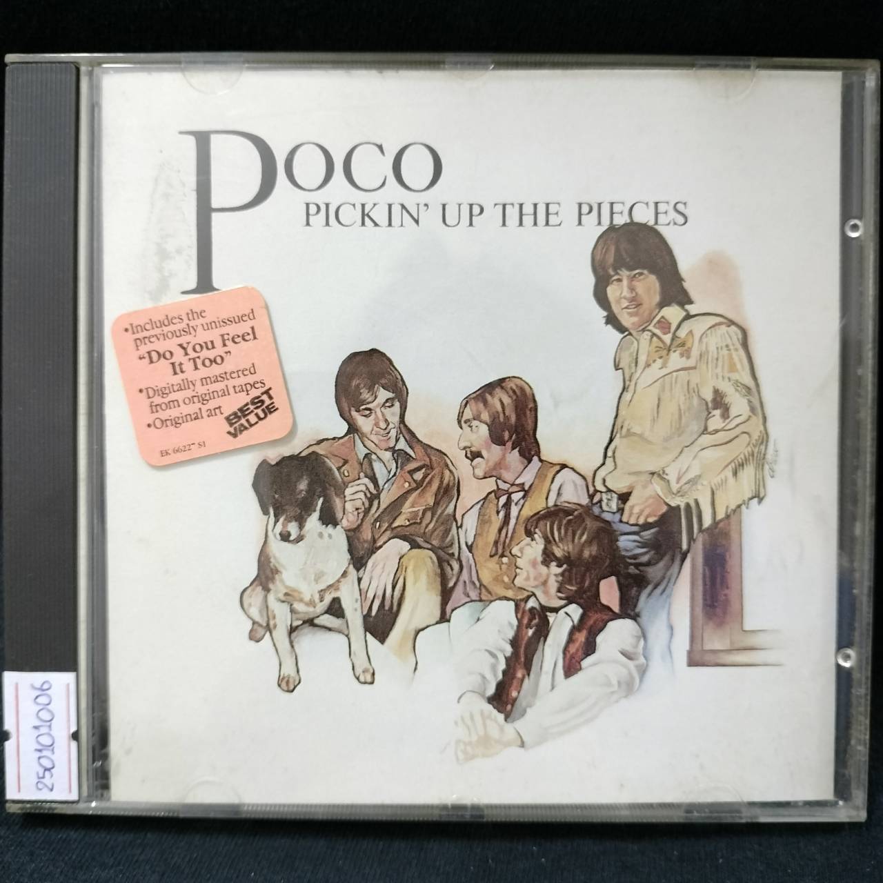 Poco – Pickin' Up The Pieces / USA / ปกในมีจุดเหลือง / แผ่นสวย