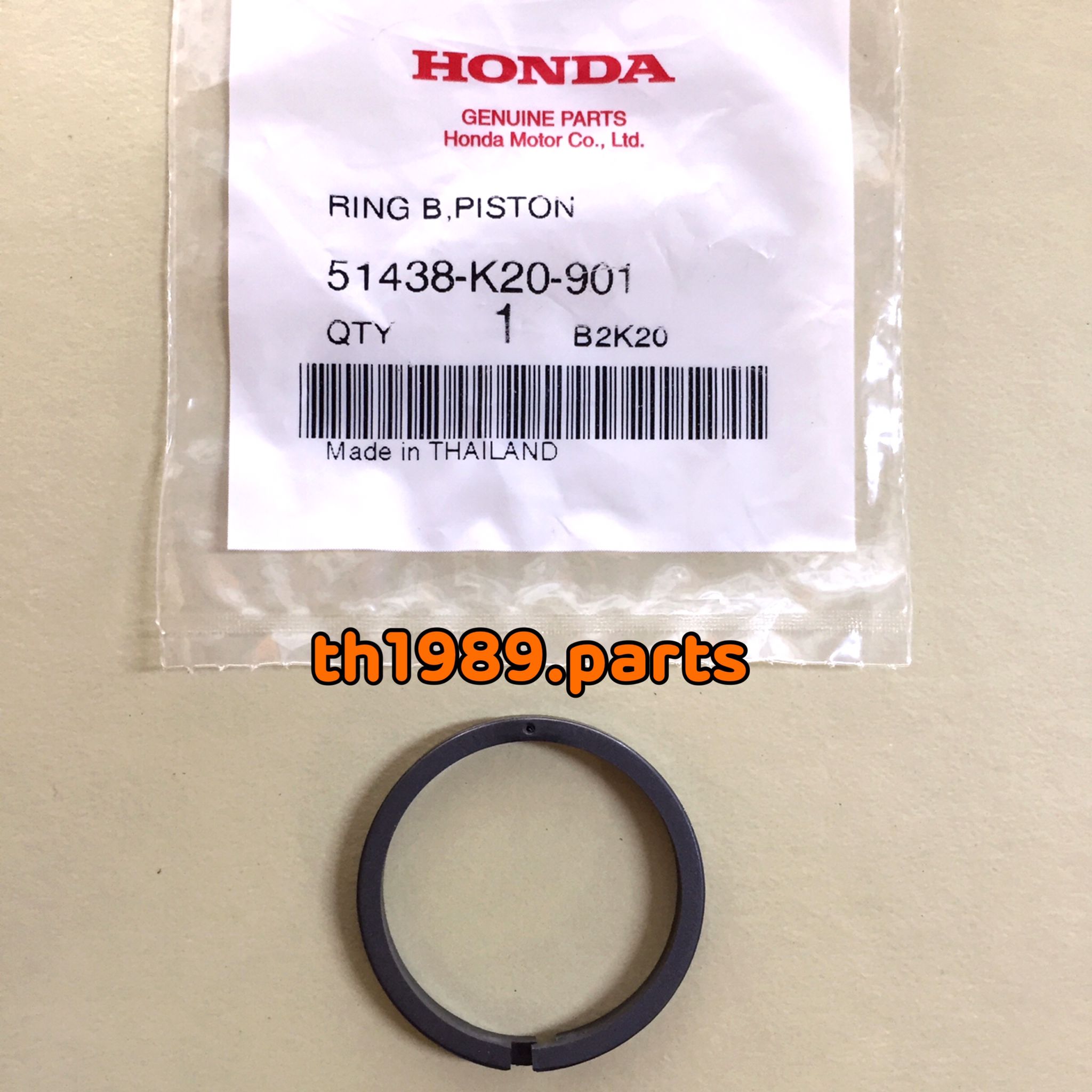 51438-K20-901 แหวนลูกสูบโช้ก B ZOOMER-X 2014-2019 อะไหล่แท้ HONDA