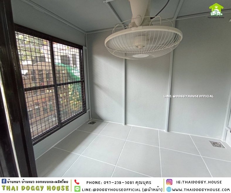 บ้านหมา แบบบ้าน BOX STYLE