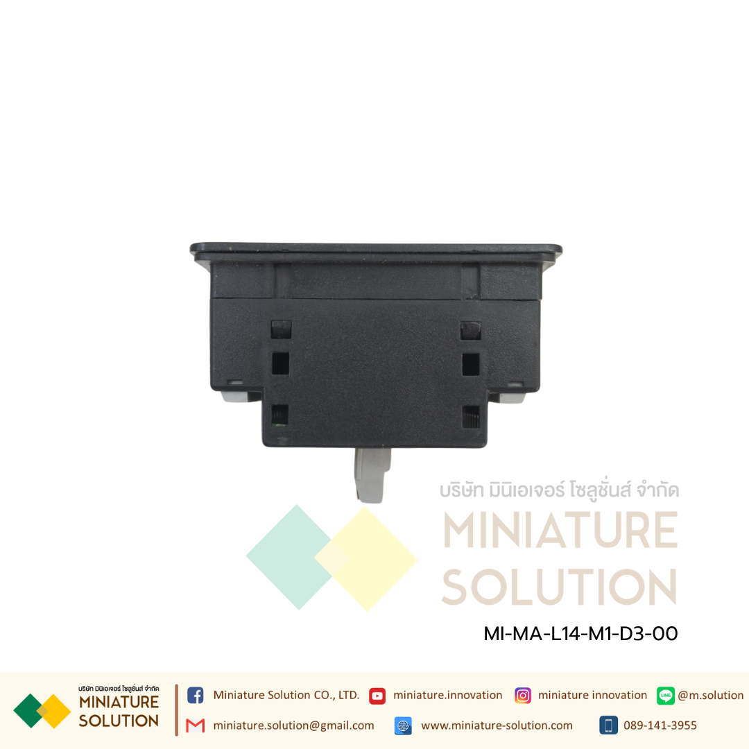 MS-L14-M1 Scanner -8 Channel with RS-485 MODBUS Input J/K/Pt-100/4-20mA DC/0-10V DC/0-20mA DC Selectable 4 Relay 24VDC