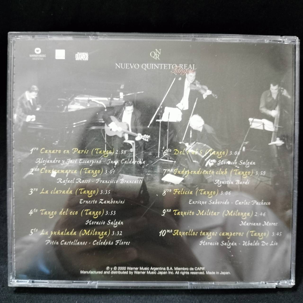 Nuevo Quinteto Real – Tangos / JAPAN / แผ่นสวย / มี Obi