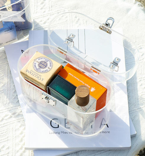 กล่องใส่ของ,กล่องอะคริลิคใส,กล่องใส่ของอะคริลิคใส,ขนาด18*12*9cm