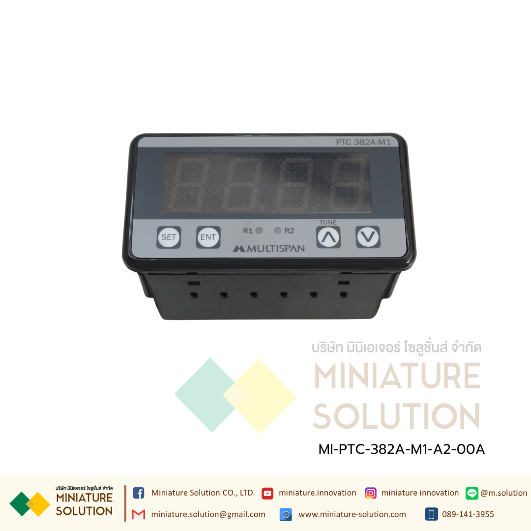 Universal Programmable controller with RS-485 MODBUS, 48x96 Multispan