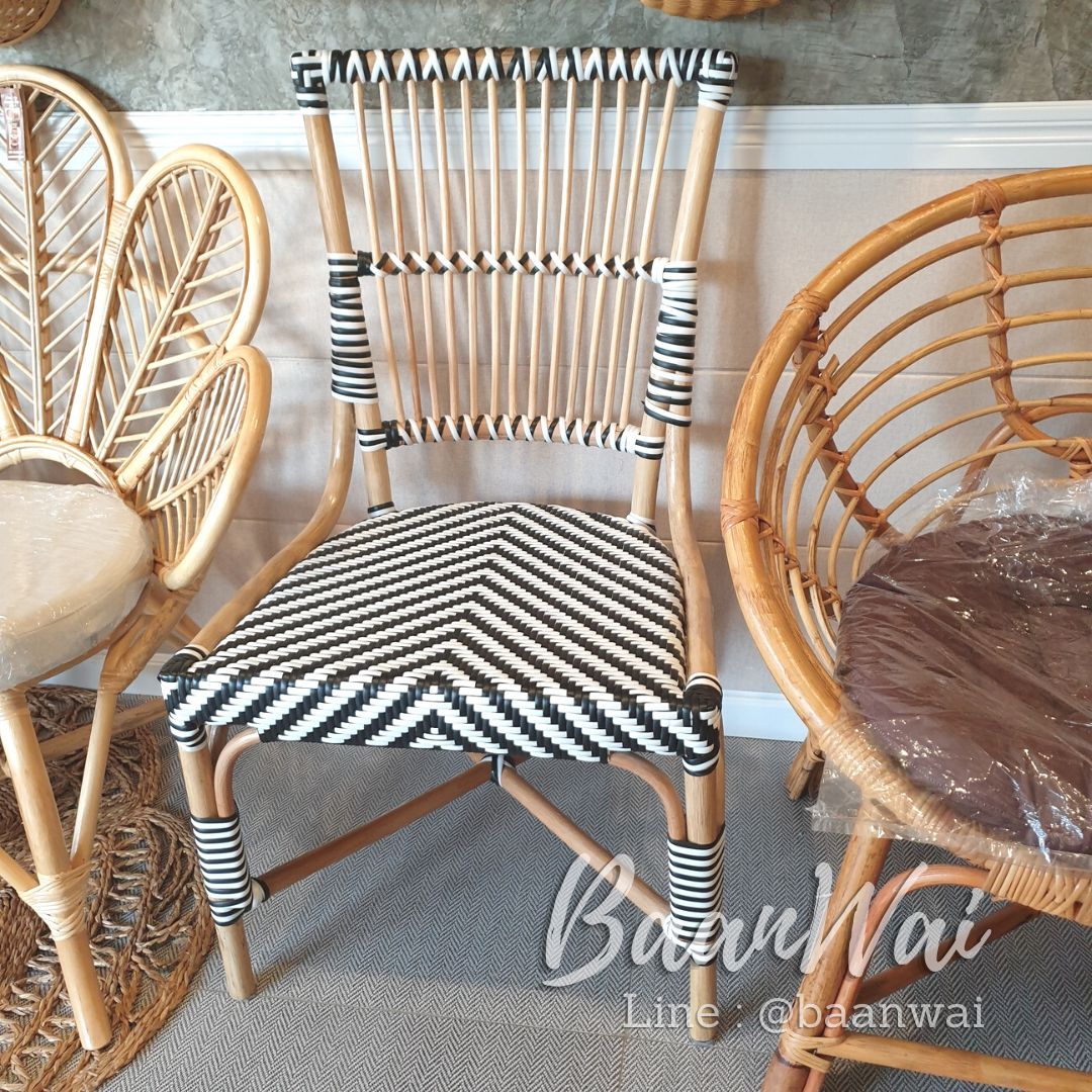 ชุดหวายเทียม สไตล์มินิมอล Bistro Chair Set