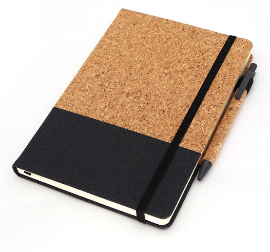 สมุดโน้ต,สมุดไดอารี่ไม้ก๊อก,สมุดโน๊ตปกไม้ก๊อก