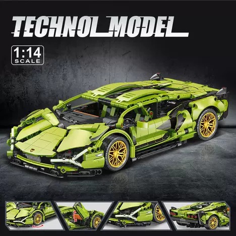 เลโก้จีน 0078 ชุด Brick Plaything Lamburgini