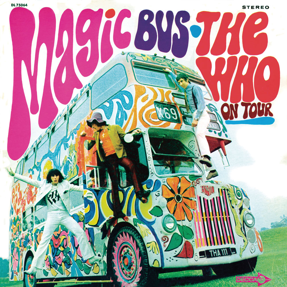 The Who – Magic Bus / USA / ปกมีจุดเหลือง / แผ่นดี