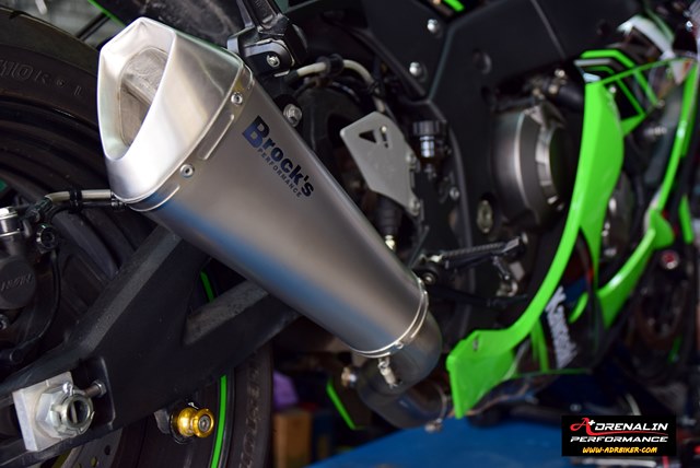 ท่อ Brock\'s Performance Predator slip on สำหรับ ZX10R 2016+ (For Exhibition only)