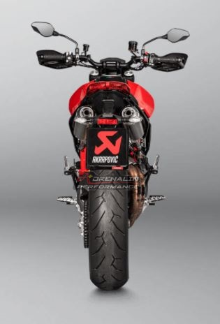 ท่อ Akrapovic สลิปออน ท่อคู่ สำหรับ Hyper 950 (For Exhibition only)