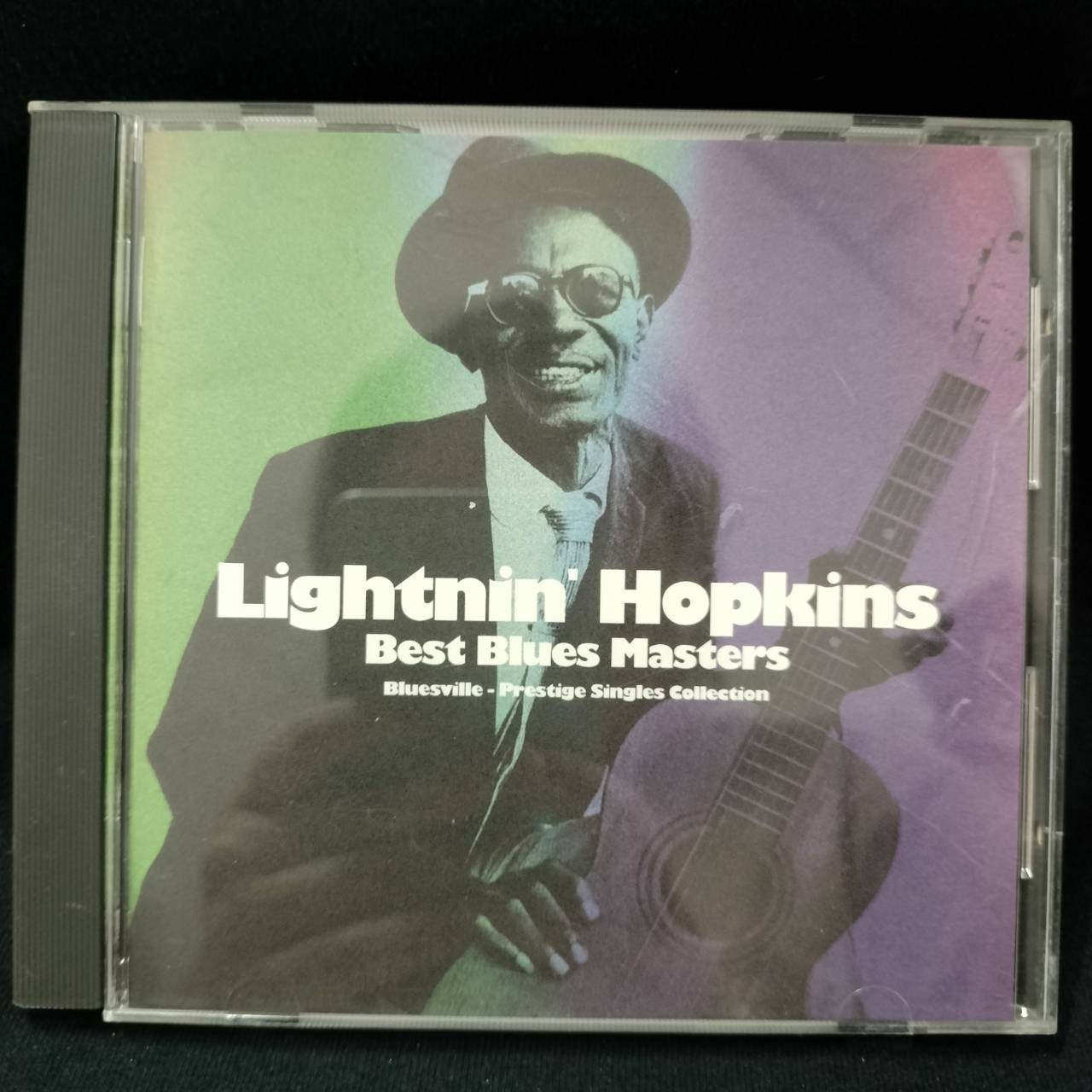 Lightnin' Hopkins – Best Blues Masters Bluesville-Prestige Singles Collection / USA / ฝากล่องหัก / แผ่นสภาพนางฟ้า