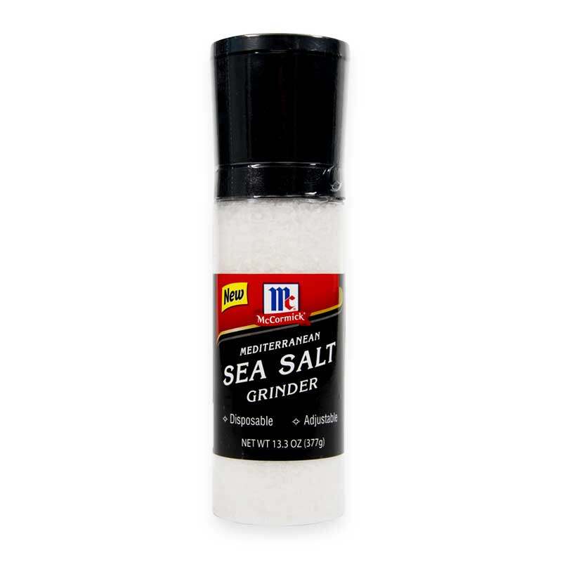 McCormick Sea Salt Grinder 377 g. เกลือทะเลแบบฝาบดตราแม็คคอร์มิค 377 กรัม (05-2341)