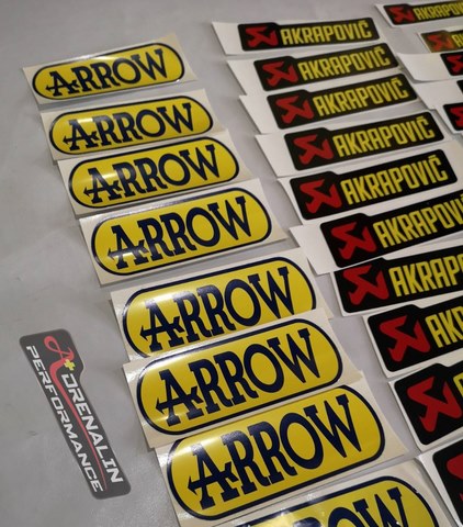 สติ๊กเกอร์ ARROW สำหรับติดท่อ อลูมิเนียมฟลอย กันความร้อน ของแท้