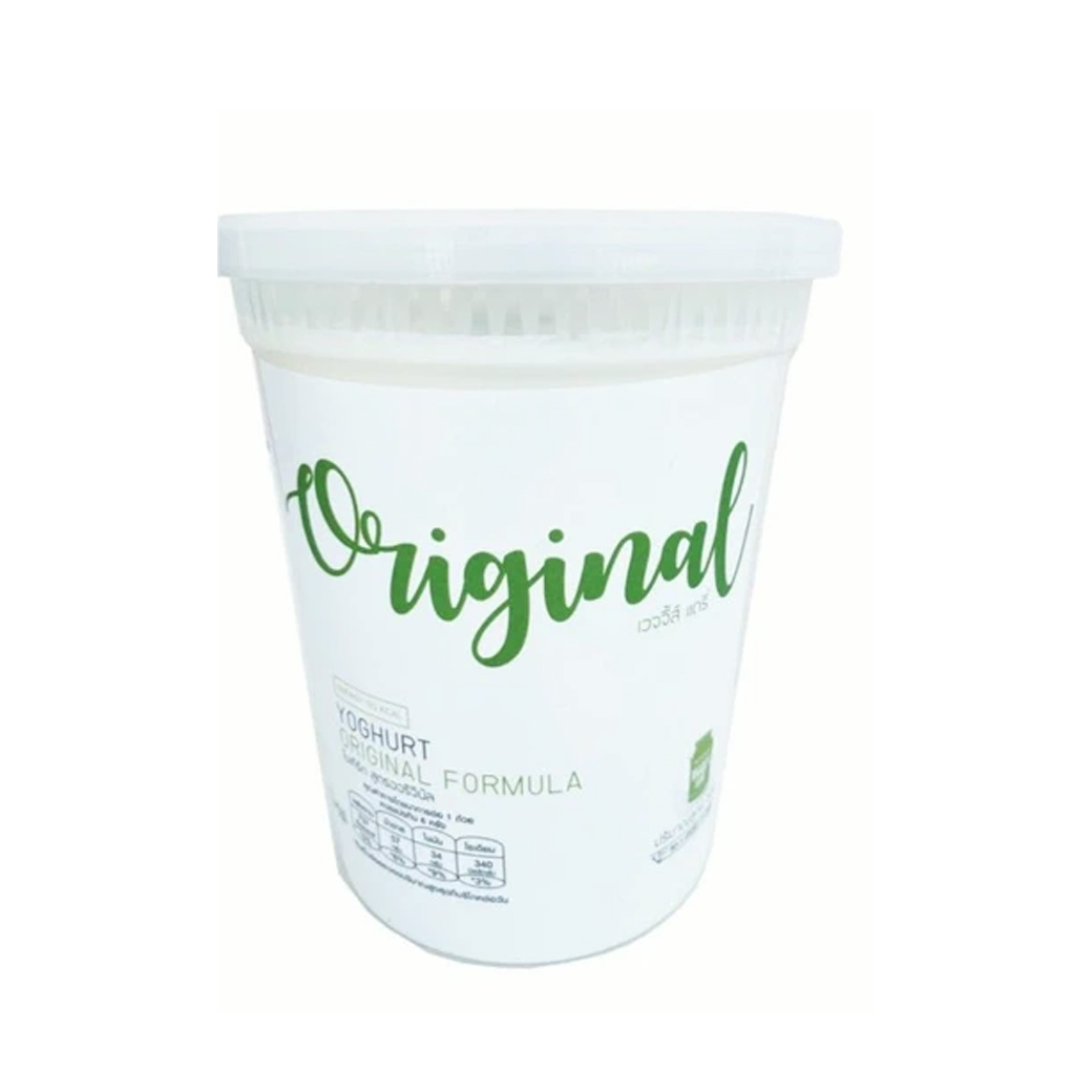 Veggi's Dairy Set Yoghurt Original โยเกิร์ตชนิดคงตัว ออริจินอล 420 g. (แช่เย็น) (05-9124)