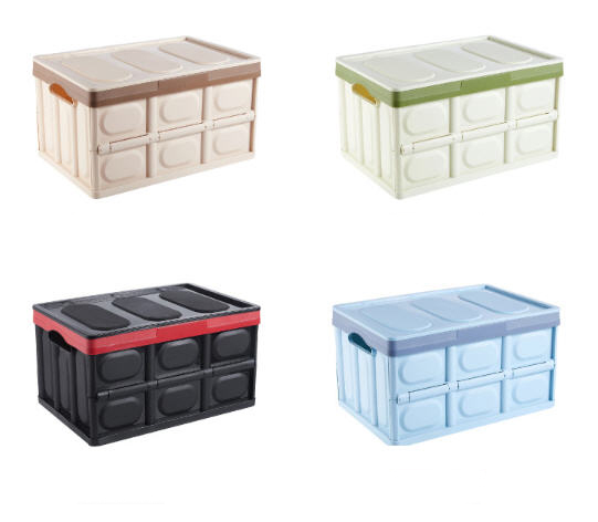 กล่องพับได้พร้อมฝาไม้,กล่องพับได้,กล่องอเนกประสงค์,กล่องเก็บของ,ขนาด42*29*23cm,ขนาด52*36*29cm