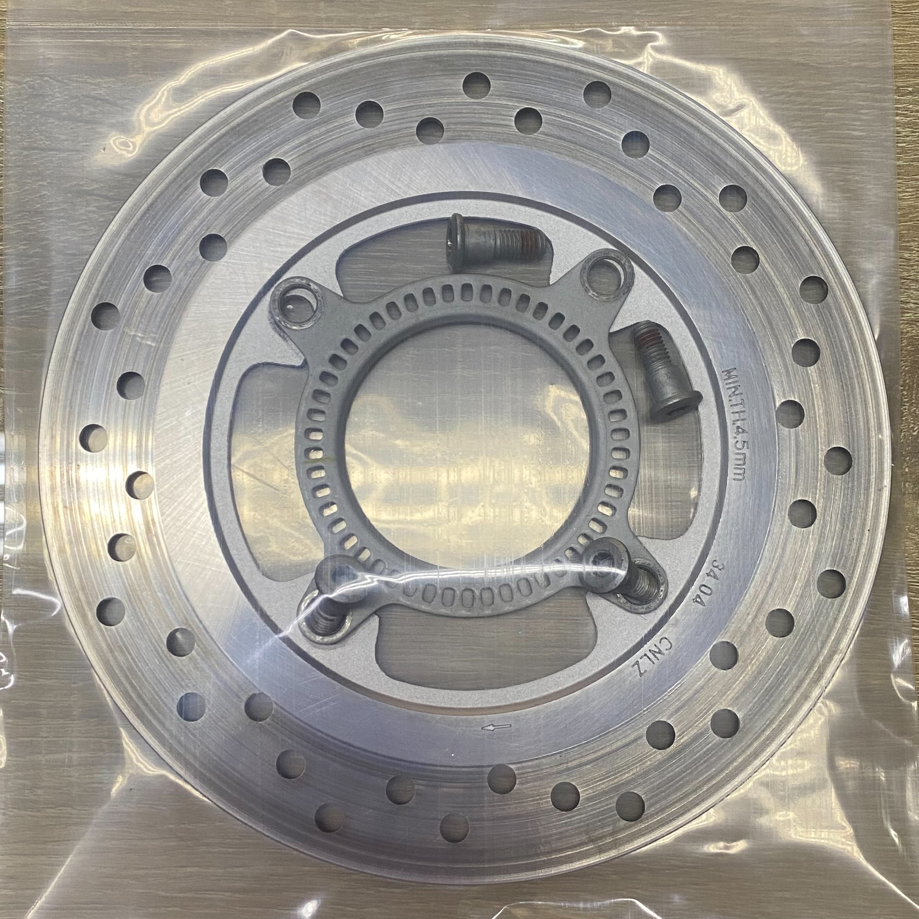 PD000492 ชุดจานเบรกหลังพร้อมโบลต์, 8x25 FORZA350 43251-K1B-T01
