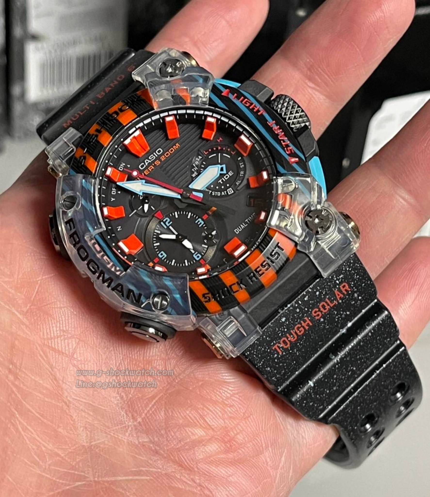 CASIO G-SHOCK นาฬิกาข้อมือ นาฬิกากันน้ำ นาฬิกาของแท้ ประกันศูนย์ CMG 1 ปี รุ่น GWF-A1000APF-1A