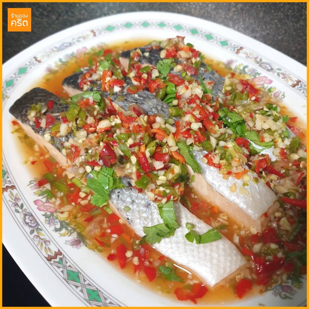 เนื้อ แซลมอน นอร์เวย์ ไร้ก้าง 100 กรัม | แซลมอนชาคริต สด-แช่แข็งความเร็วสูง | ทานดิบได้ x เก็บได้นาน | แซลมอนสด แช่แข็ง