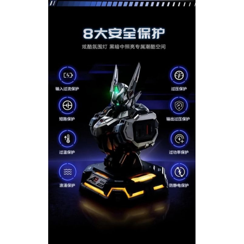 Moshow Toys - Bust Charger Wu Cheng 64W