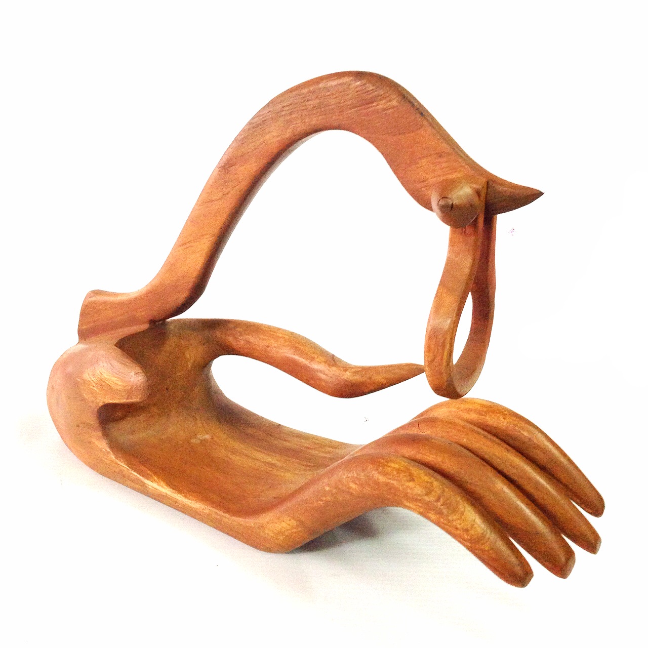 มือไวน์ (Beech wood wind handle)