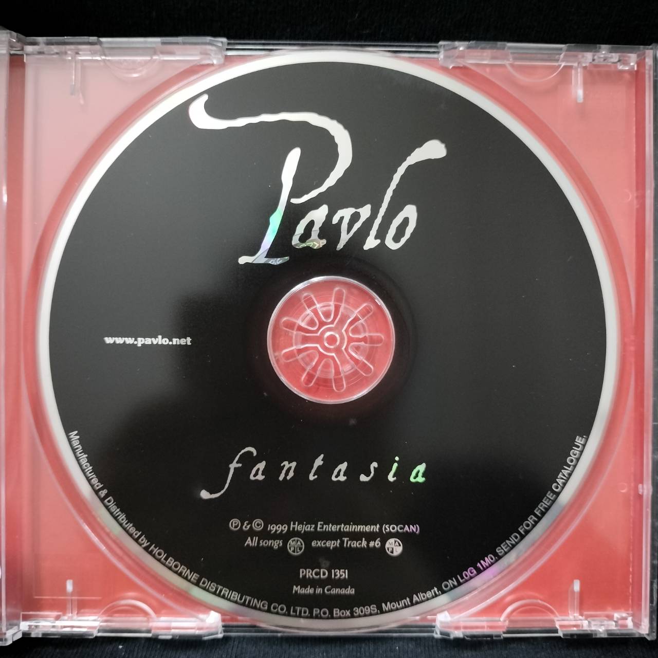 Pavlo – Fantasia / CANADA / แผ่นดี