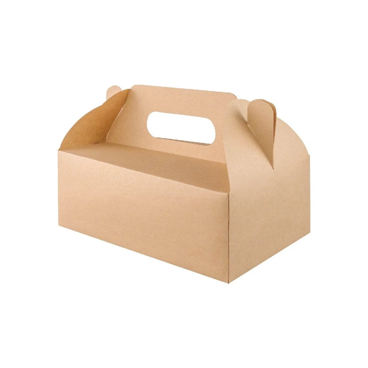กล่องหูหิ้วกระดาษคราฟท์ ยาว (15x 23x 8 cm.) BBX (09-7678)