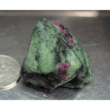 พลอยทับทิมซอยไซต์ (Ruby in Zoisite ) 198.50 กะรัต