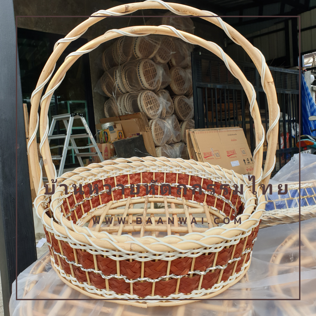 กระเช้า Code-001 ทรงรี