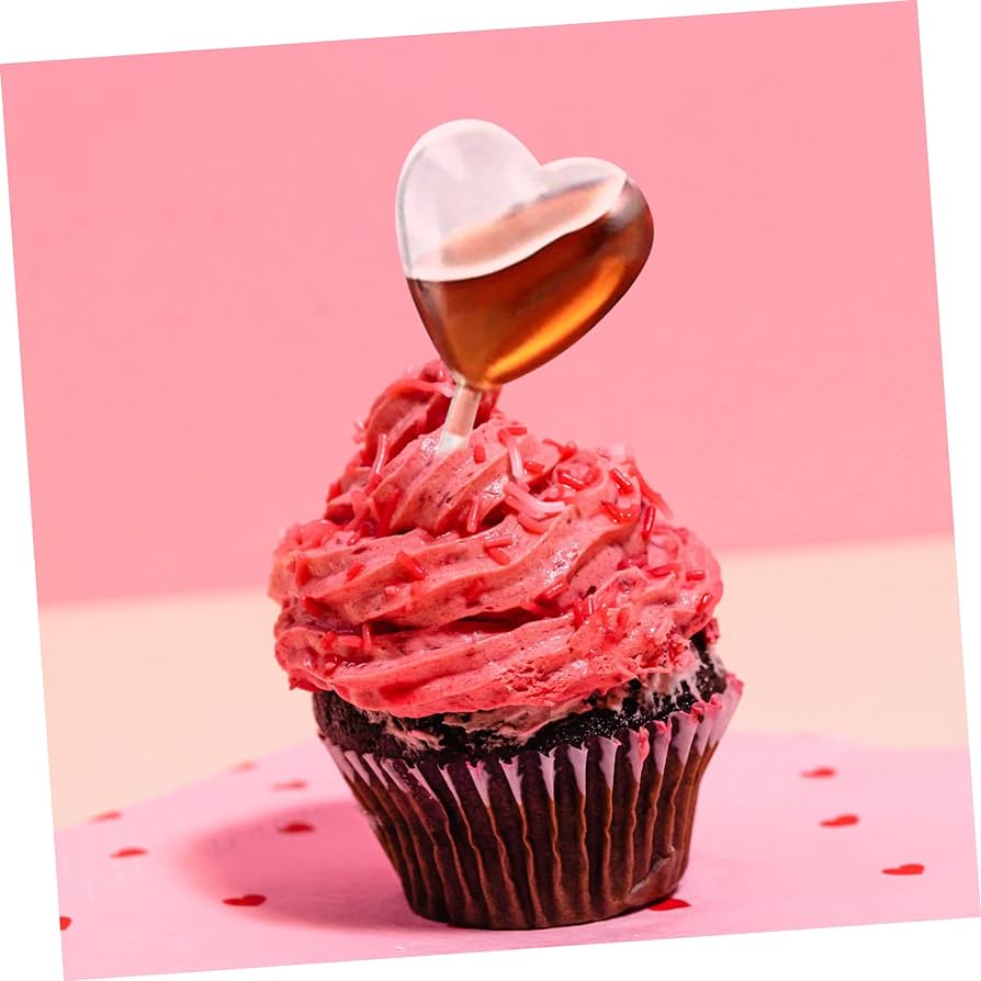 Heart Shaped Droppers 4 ml. 50 pcs. หลอดหยดสี 4 ml. ทรงหัวใจ 50 ชิ้น (12-8441)