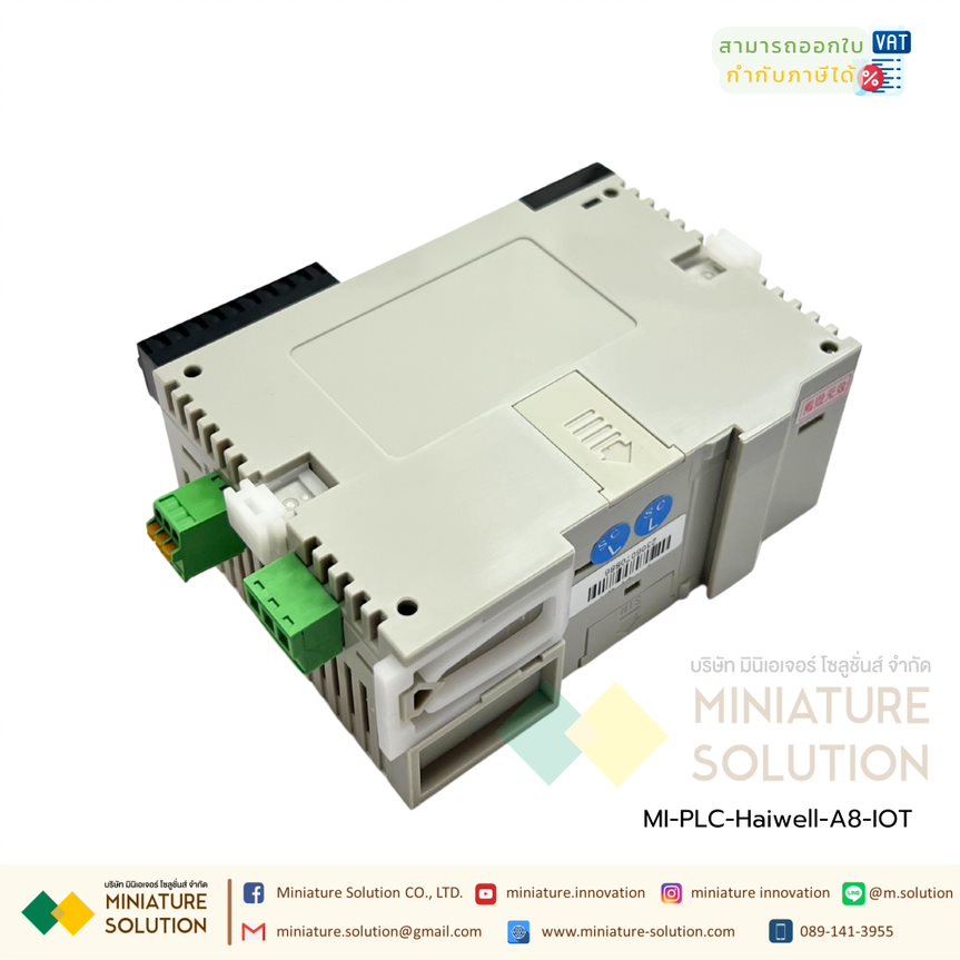 Haiwell A8 IoT PLC = PLC + HMI + RTU+ IoT Gateway Support Haiwell Cloud and MQTT(A8-IOT PLC)