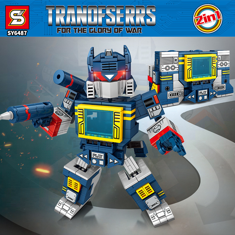 เลโก้จีน SY 6487 ชุด Transformers 2in1