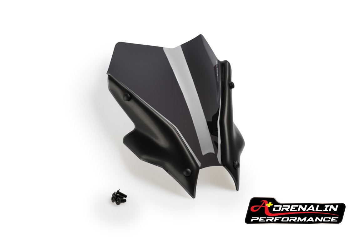 ชิวหน้า puig สำหรับ MT09 2022+ ทรง sport สี dark smoke