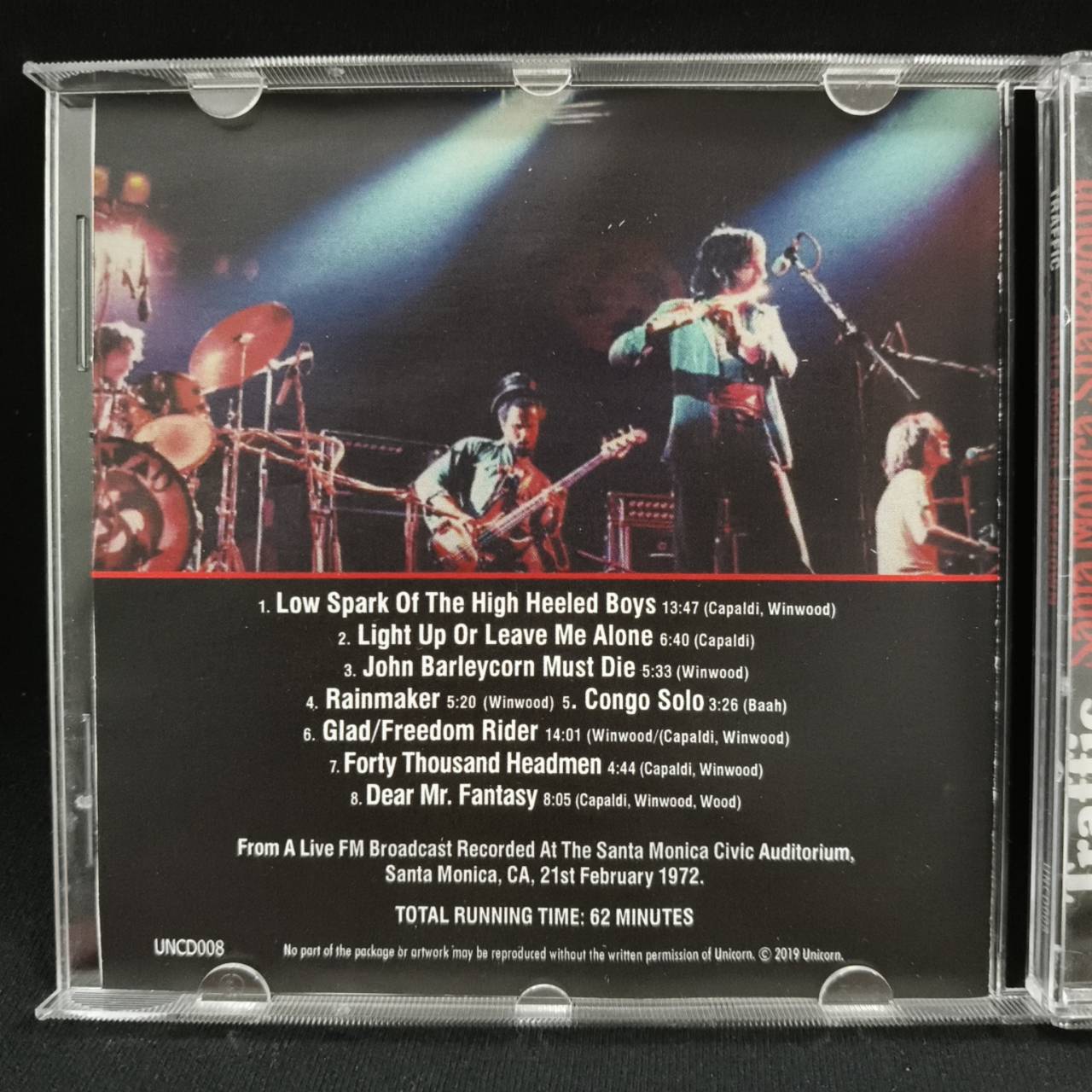 Traffic – Santa Monica Shakedown / ไม่ระบุ / แผ่นสภาพนางฟ้า