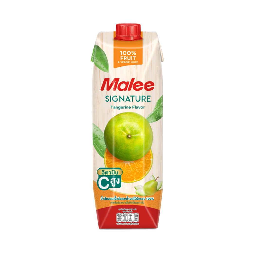Malee Tangarine Orange Jiuce with Orange Pulp 1 Ltr. น้ำส้มเขียวหวาน 1 ลิตร (05-6348-10)