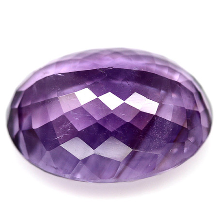 อะเมทิสต์สีม่วง (Purple Amethyst) 21.70 กะรัตขนาดใหญ่