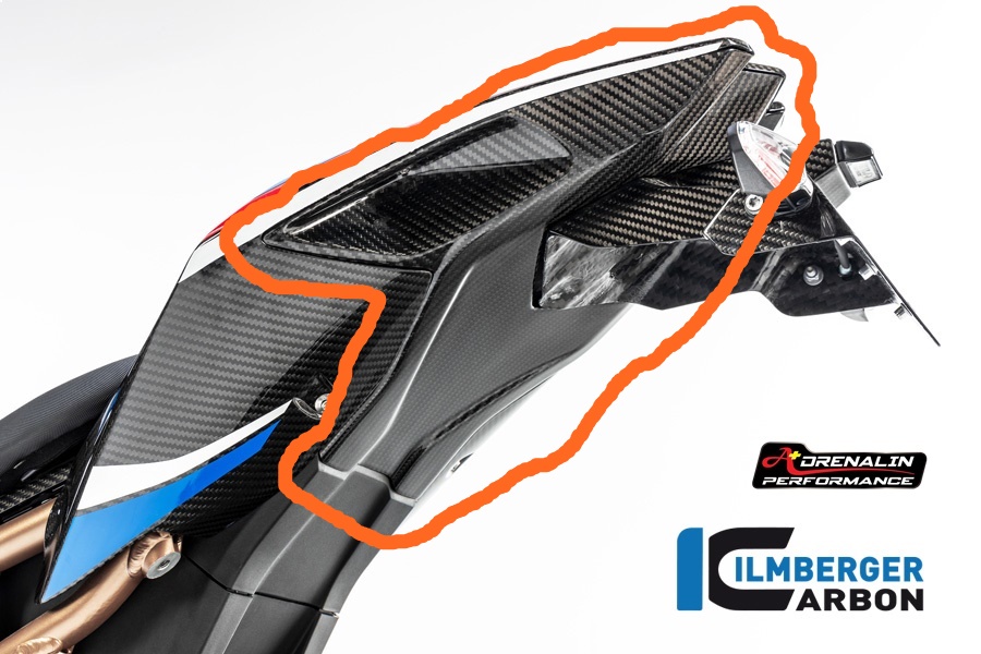 Ilmberger ปิดด้านล่าง undertray คาร์บอน สำหรับ S1000RR 2020+