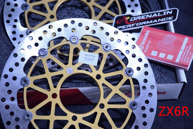 จานเบรคหน้า brembo HP supersport สำหรับ ZX6 2019+