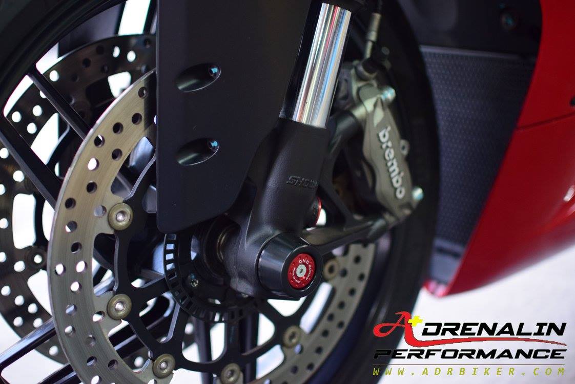 กันล้มล้อหน้า CNC racing สำหรับ Panigale V4 2025+