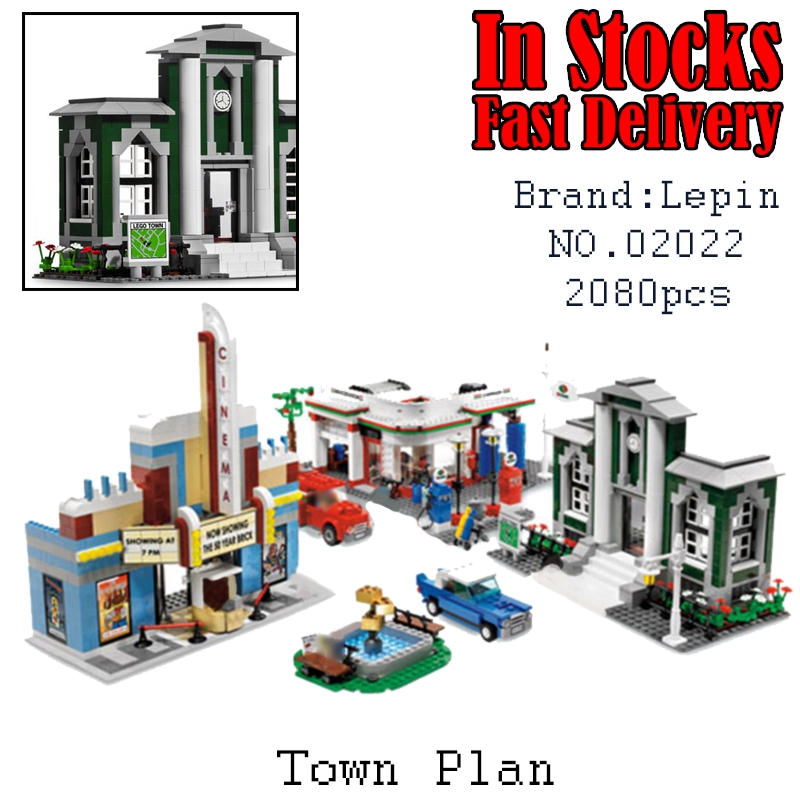 เลโก้จีน LEPIN.02022 ชุด City : Town Plan