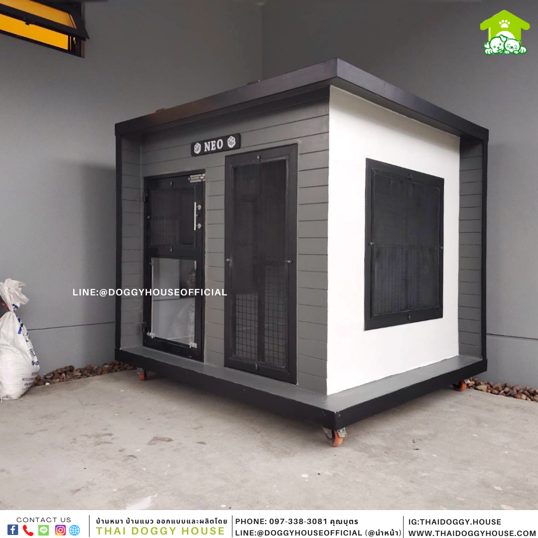 บ้านหมา แบบบ้าน Box Style
