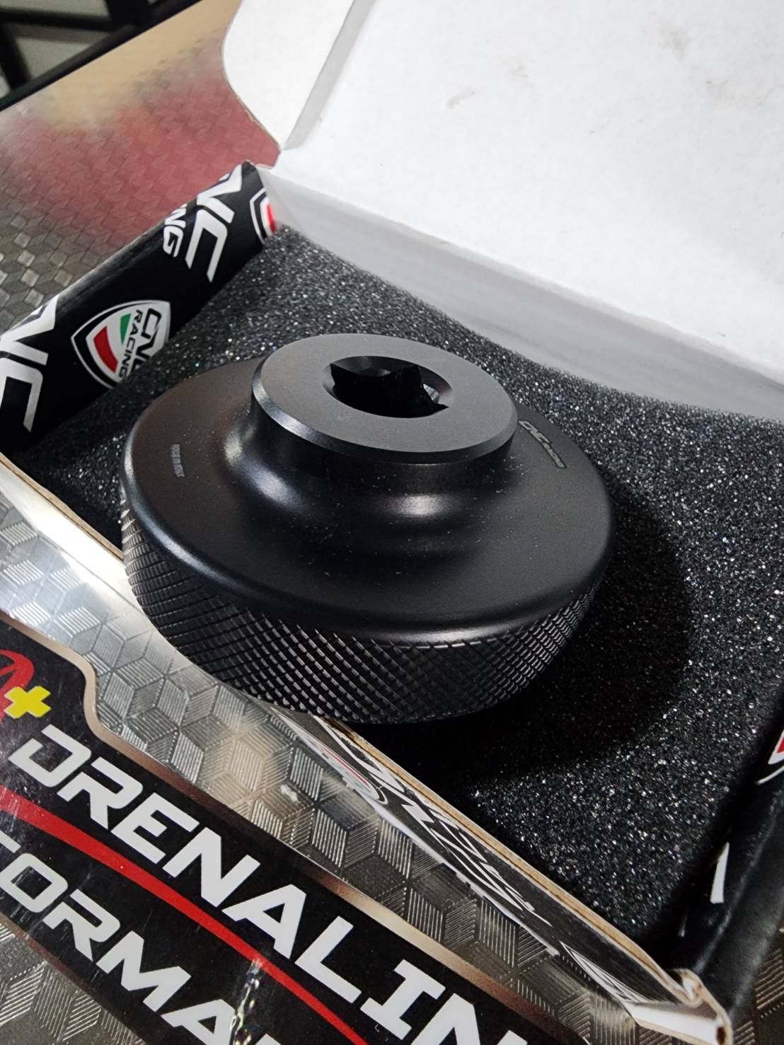 ลูกบล๊อค CNCracing สำหรับถอดล้อ ducati proarm น๊อตดาว12แฉก 55mm ดุมใหญ่ Panigale 1199