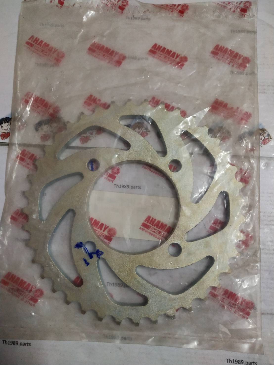 1FC-F5440-00 สเตอร์หลัง 40 ฟัน SPARK115I 2013-2016 , SPARK LX 2017 , FINN 2018-2021 อะไหล่แท้ YAMAHA